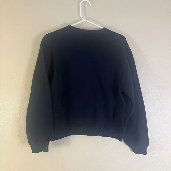 Russell Athletic R.A Long Lumberjacks Black Crewneck Small Unisex - Picture 5 of 5